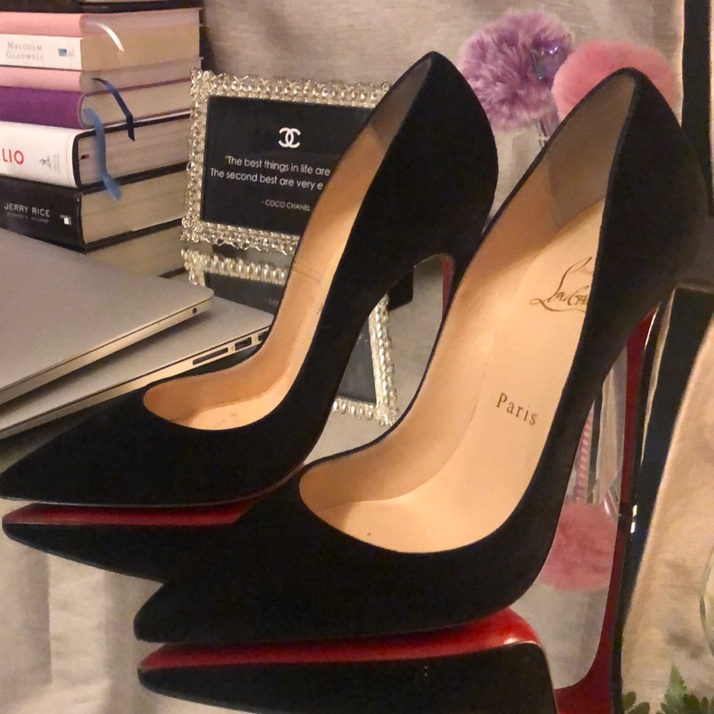 Christian Louboutin So Kate Black Pumps